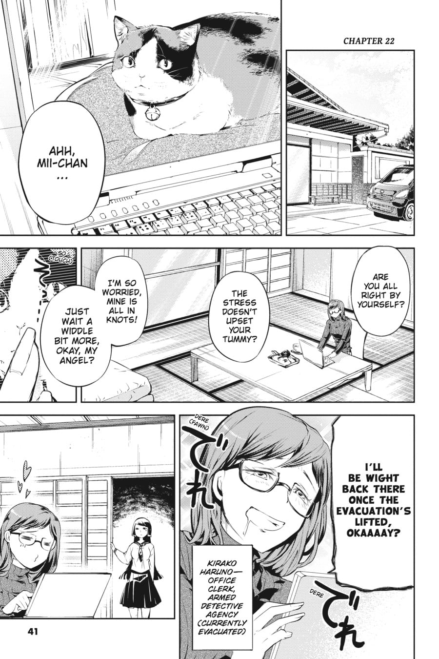 Bungou Stray Dogs, Chapter 22 image 01